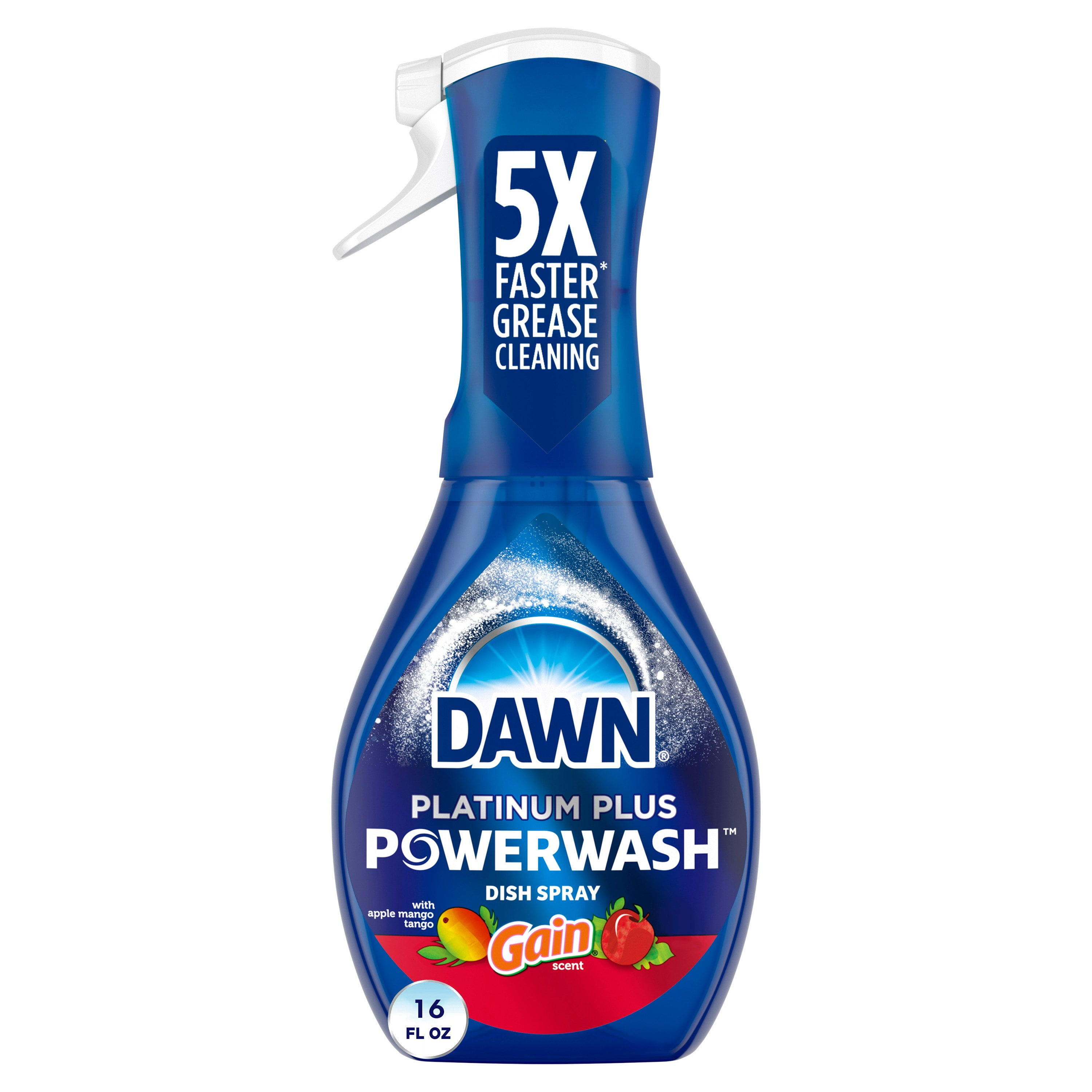 Dawn Powerwash Gain Apple Mango Tango Dish Spray, Liquid Dish Soap ...