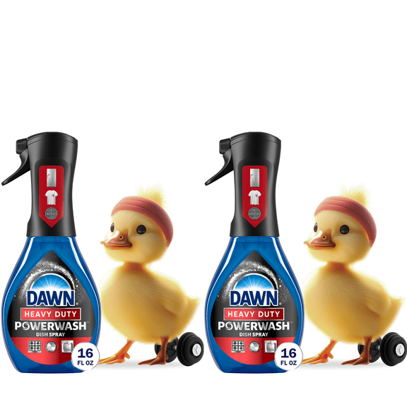 Dawn Powerwash Heavy Duty Dish Spray, Dish Soap, All-Purpose Cleaner, 1 Starter Kit, 16 FL Oz