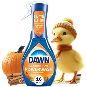 Dawn Powerwash Spray, Dish Soap, Dishwashing Liquid, Pumpkin Spice, 1 Starter Kit, 16 fl oz