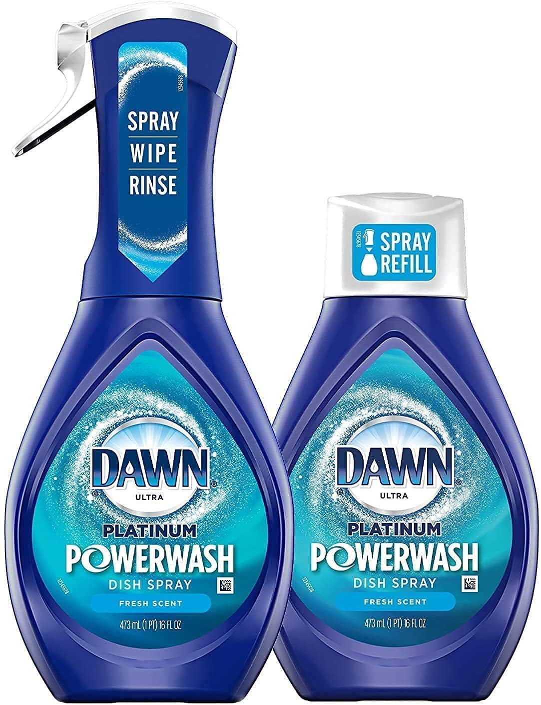 Dawn Platinum Powerwash Dish Spray & Refill Set, Fresh Scent (1 spray + 2  refills) - Sam's Club