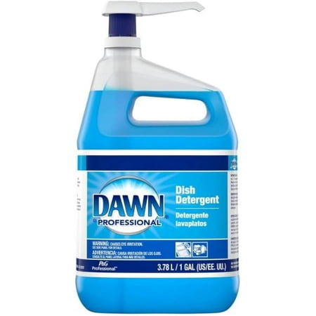 Dawn Professional Dish Detergent Soap, With Pump, Liquid Concentrate, 1 Gallon