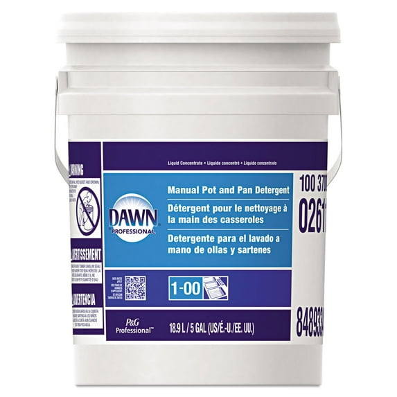 Dawn Professional Manual Pot & Pan Dish Detergent Original Scent Five Gallon Pail 02611