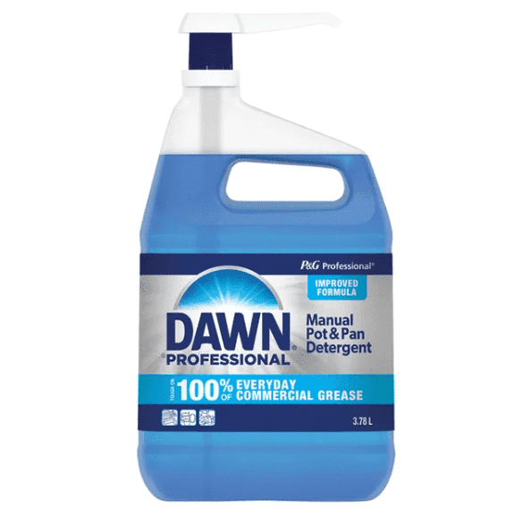 Dawn Professional Manual Pot & Pan Liquid Detergent 3.78 L (1 Pack)