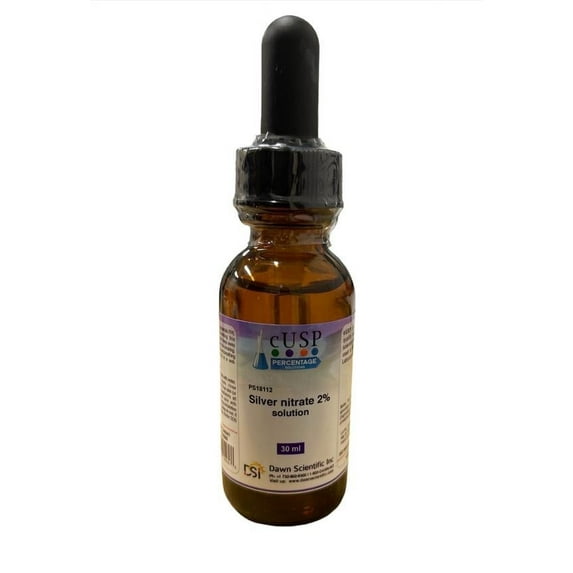 Dawn Sci Silver Nitrate Solution 2% 30 ml, New