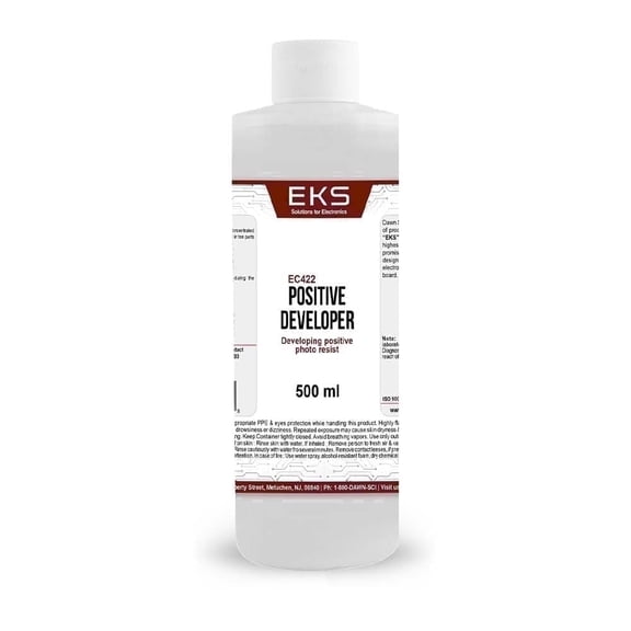 Dawn Scientific Positive Developer for Electronics, 99% Purity, 500mL