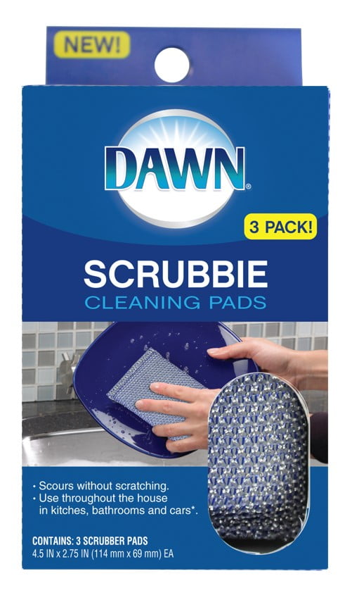 DAWN SCRUBBIE PADS 3CT