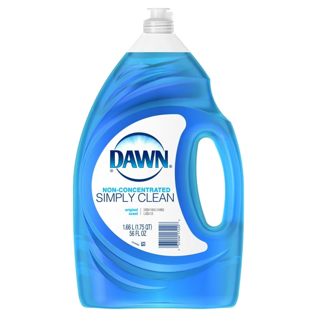 Dawn Simply Clean Dishwashing Liquid Dish Soap, Original Scent, 56 fl oz