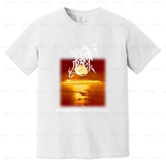 Dawn Slaughtersun Crown Triarchy Vintage Retro Black Metal Music Band Comfort Color T-Shirt Unisex, up to 4XL