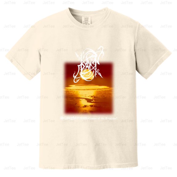 Dawn Slaughtersun Crown Triarchy Vintage Retro Black Metal Music Band Comfort Color T-Shirt Unisex, up to 4XL