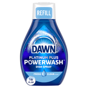 Dawn Powerwash Spray Refill, Dish Soap, Dishwashing Liquid, Fresh, 1 Refill, 16 Fl Oz