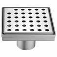 thumbnail image 1 of Dawn Thames River Series - Square Shower Drain 5"L, 1 of 2