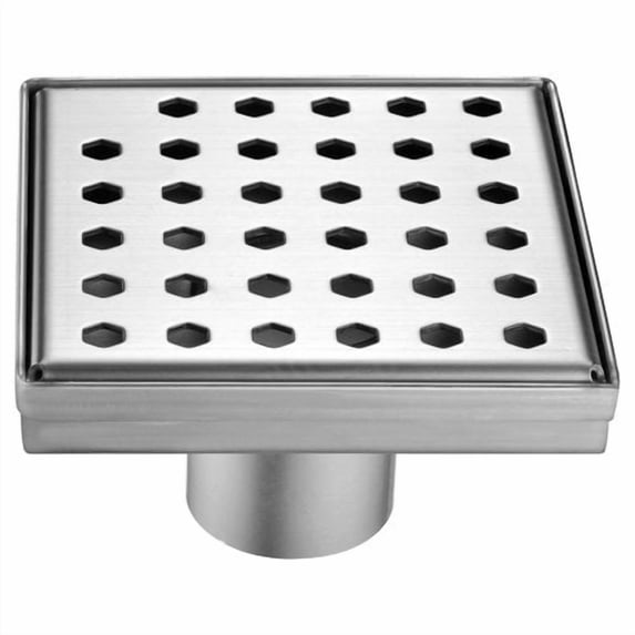 Dawn Thames River Series - Square Shower Drain 5"L