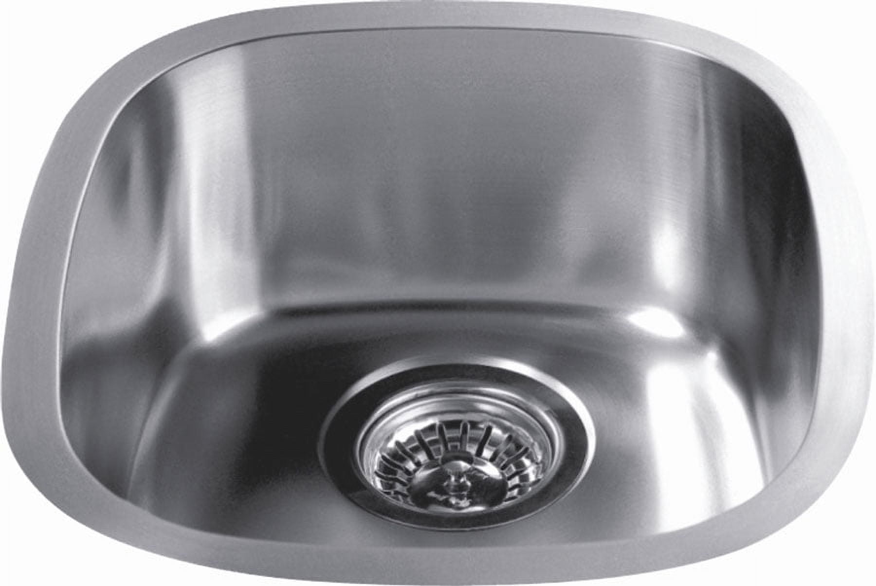 Dawn Kitchen & Bath 3237 13.5 in. L Undermount Bar Sink - 20 Gauge
