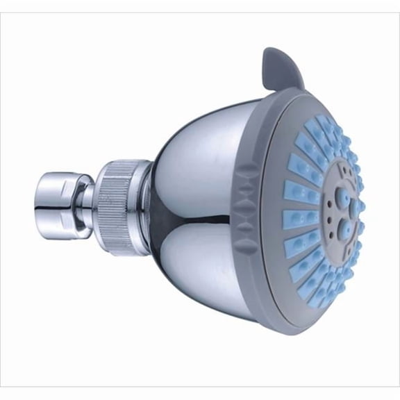 Dawn Kitchen SH0070100 Chrome Multifunction Showerhead With Arm And Flange