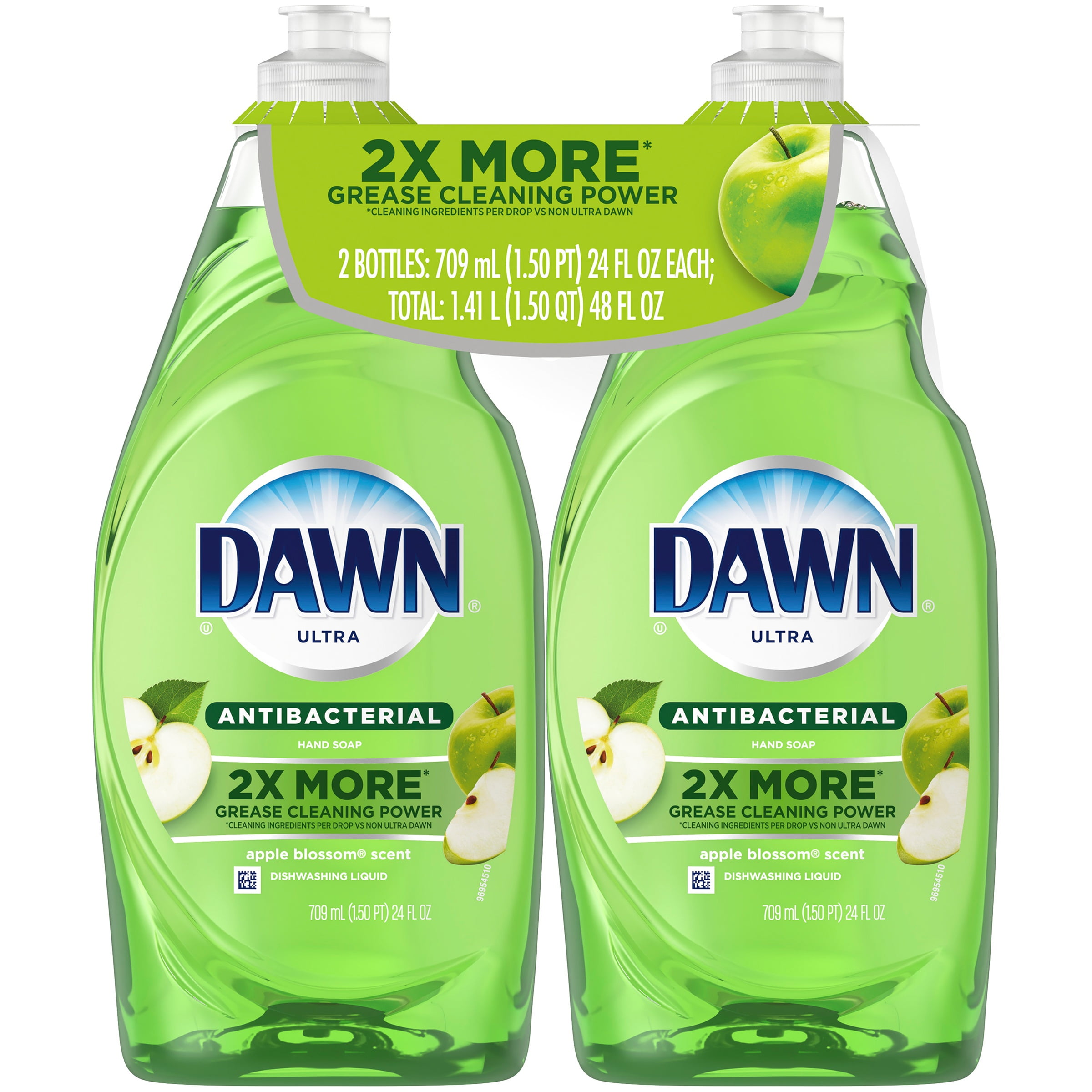 Dawn Apple Blossom Scent Ultra Antibacterial Dishwashing Liquid Dish Soap :  Target