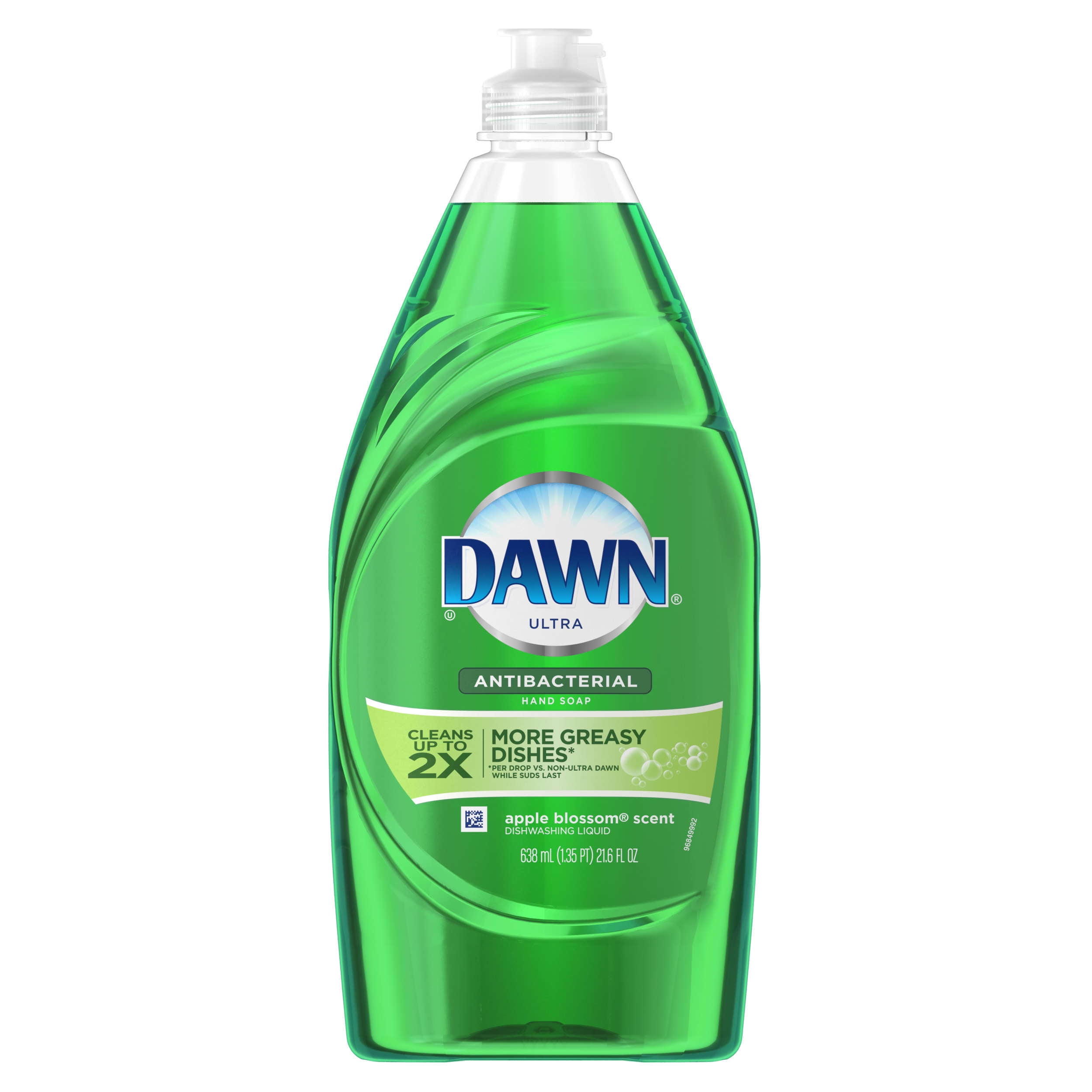 Dawn Ultra 56 oz. Apple Blossom Scent Antibacterial Dishwashing Liquid  003700014959 - The Home Depot