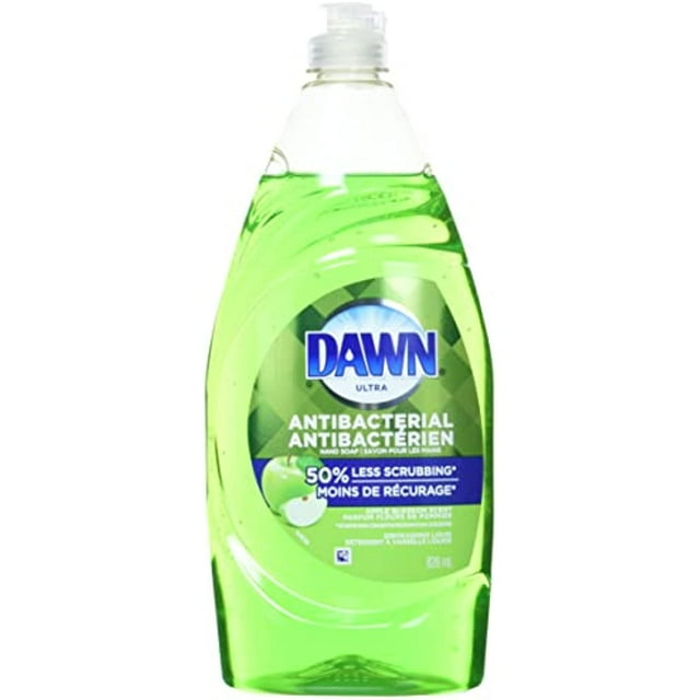 Dawn Ultra Antibacterial Hand Soap, Dual Purpose Dishwashing Liquid