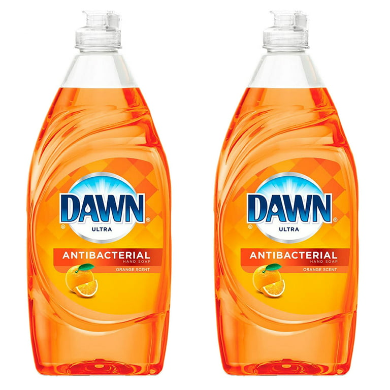 Dawn Antibacterial Hand Soap, Dishwashing Liquid, Orange