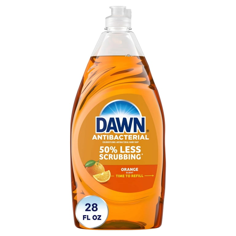 Ultra Antibacterial Dishwashing Liquid, Orange Scent, 28 oz Bottle Ultra Antibacterial Dishwashing Liquid, Orange Scent, 28 oz Bottle