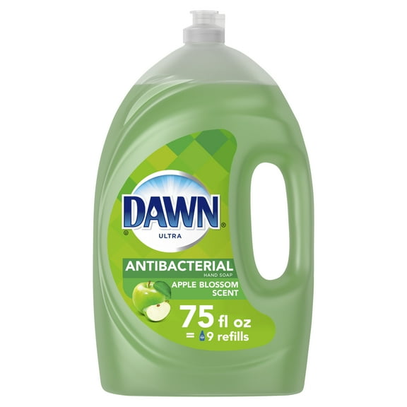 Dawn Ultra Antibacterial Liquid Dish Soap, Apple Blossom, 75 fl oz