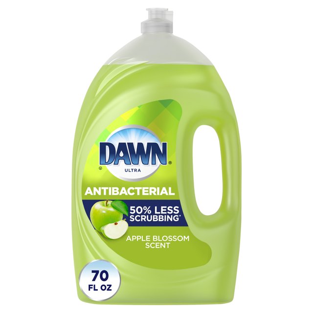Dawn Ultra Antibacterial Liquid Dish Soap, Apple Blossom Scent, 70 fl oz "More Options Available