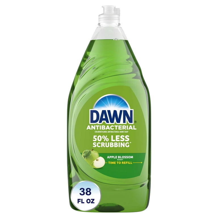Ultra Antibacterial Dishwashing Liquid, Apple Blossom Scent, 38 oz Bottle Ultra Antibacterial Dishwashing Liquid, Apple Blossom Scent, 38 oz Bottle