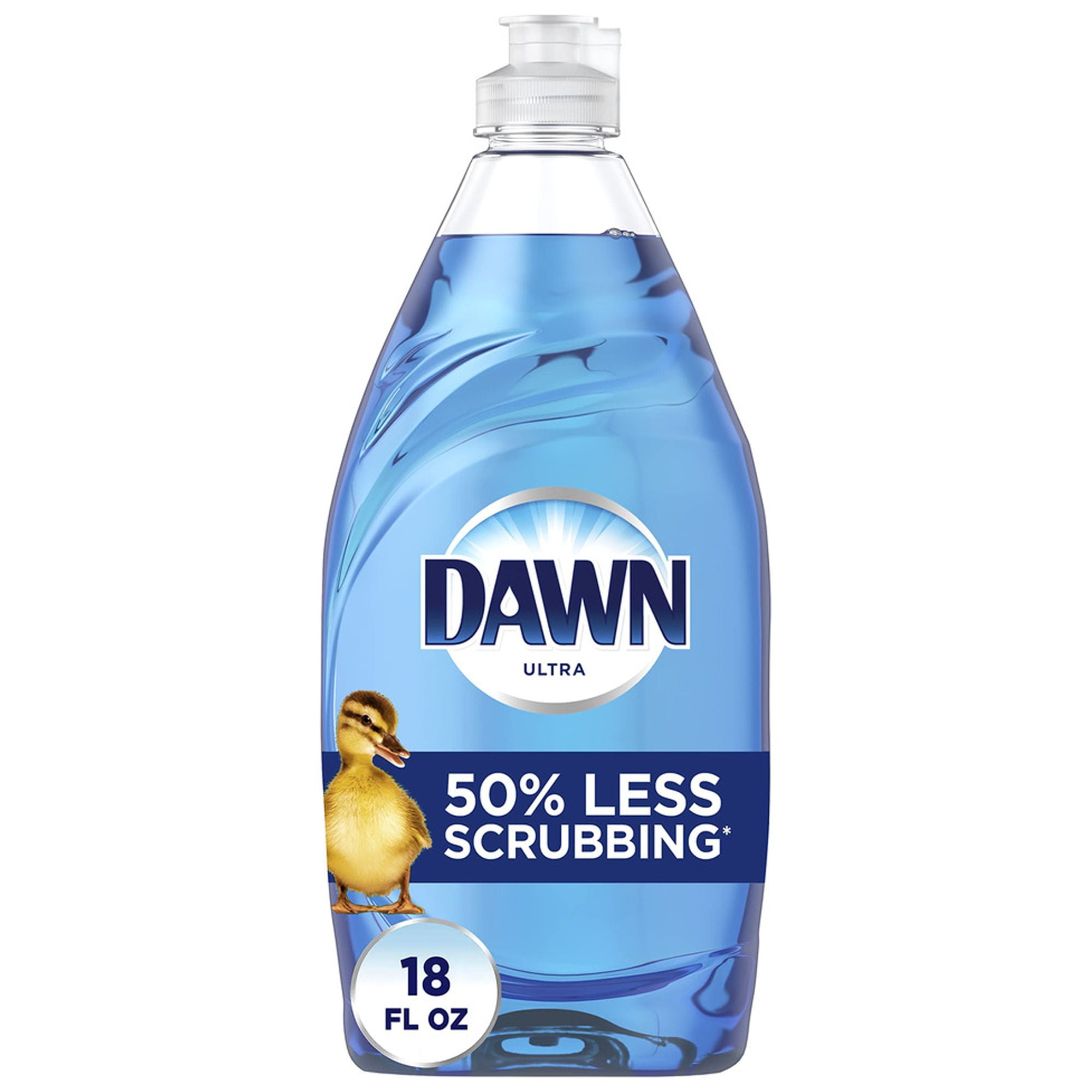 Dawn Ultra Dish Soap Dishwashing Liquid, Original, 18 fl oz (Pack of 18)