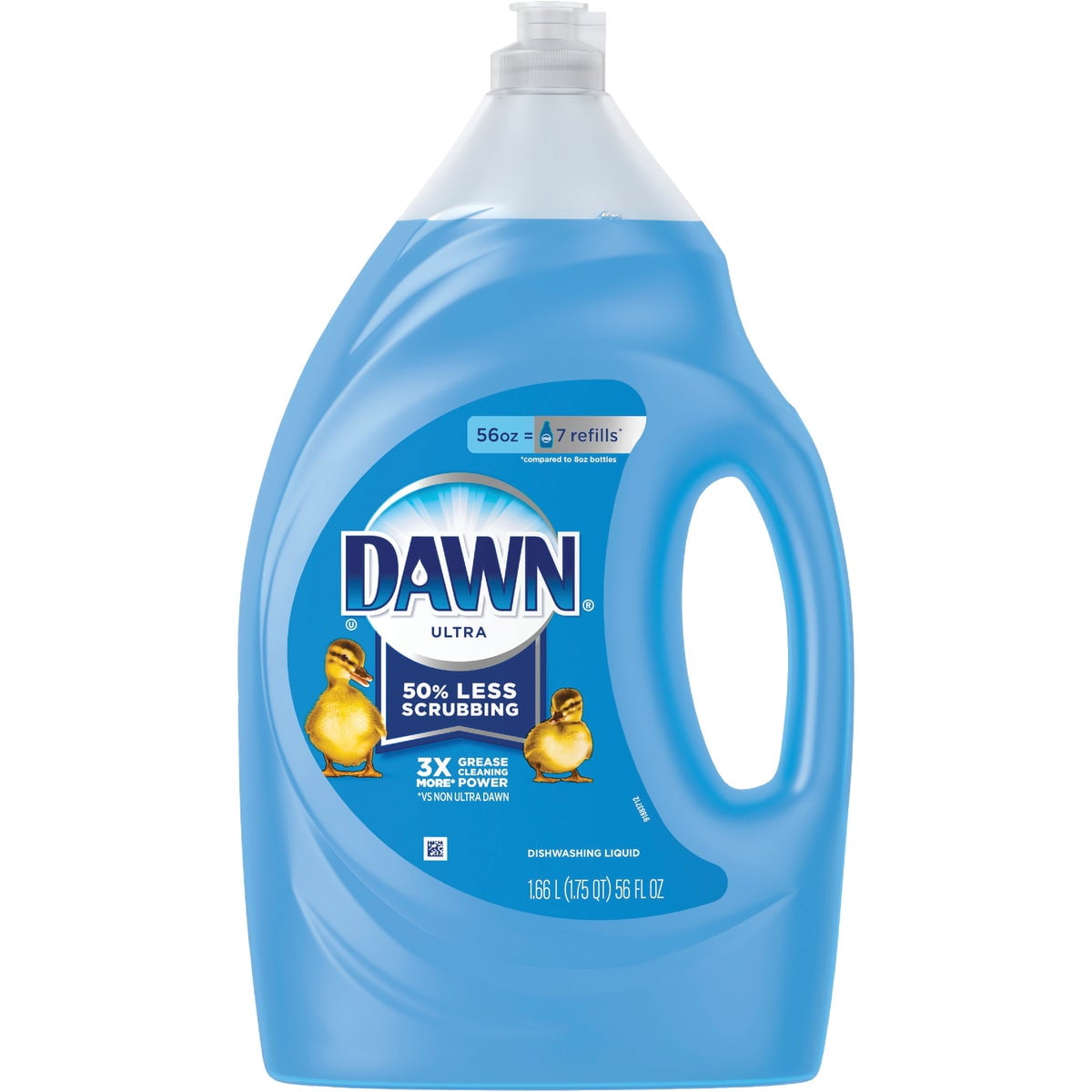 Dawn Ultra Dishwashing Liquid Dish Soap, Original Scent, 56 oz Pack of 8 — Residential Use, Standard Application