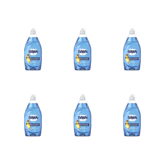 Dawn Ultra Dishwashing Liquid – Original (6 × 16 fl oz)  6 pack bottles