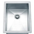 thumbnail image 1 of Dawn Undermount Square Corner Single Bowl Bar Sink, 1 of 3