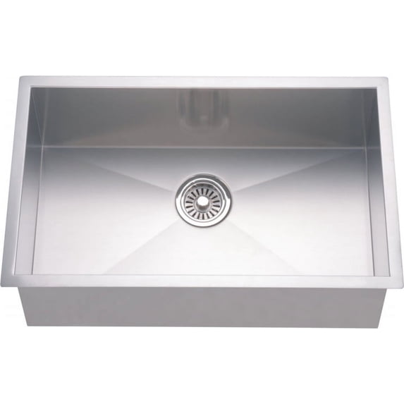 Dawn® Undermount Square Corner Single Bowl Sink