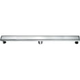 thumbnail image 1 of dawn lva360304 volga river series linear shower drain, 36-inch, 1 of 2