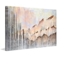 thumbnail image 1 of "Dawn in the Mountains" Painting Print on Wrapped Canvas, 1 of 7