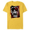 thumbnail image 1 of Dawn of the Planet of the Apes Biohazard Pandemic Ape Skull - Short Sleeve Blended T-Shirt for Adults - Customized-Yellow, 1 of 5