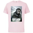 thumbnail image 1 of Dawn of the Planet of the Apes Caesar in Paint Movie Poster - Short Sleeve Cotton T-Shirt for Adults - Customized-Soft Pink, 1 of 5