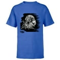 thumbnail image 1 of Dawn of the Planet of the Apes Scratch Art Simian Survival - Short Sleeve T-Shirt for Kids - Customized-Royal, 1 of 5