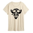 thumbnail image 1 of Dawn of the Planet of the Apes - Skull Logo - Women's Short Sleeve Graphic T-shirt, 1 of 4