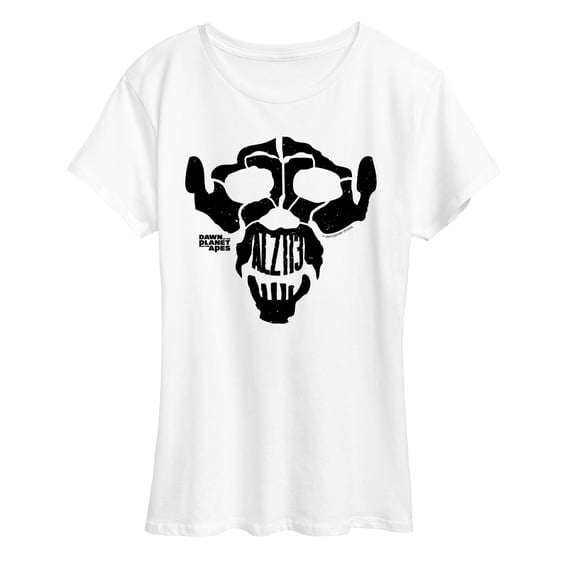 Dawn of the Planet of the Apes - Skull Logo - Women's Short Sleeve Graphic T-shirt