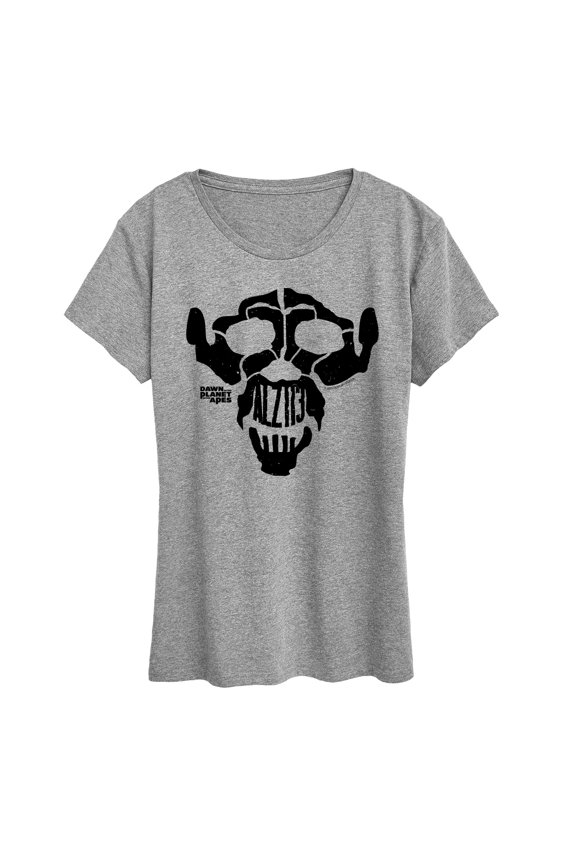 Dawn of the Planet of the Apes - Skull Logo - Women's Short Sleeve Graphic T-shirt