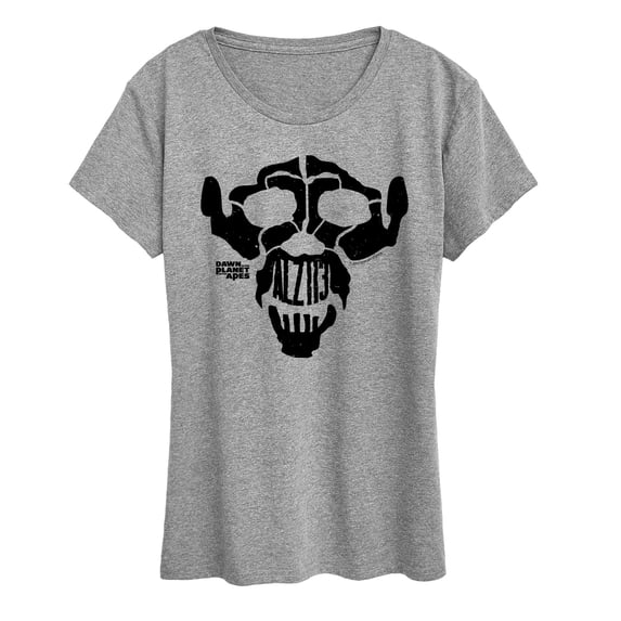 Dawn of the Planet of the Apes - Skull Logo - Women's Short Sleeve Graphic T-shirt
