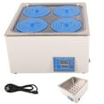thumbnail image 1 of Dawot 4 Openings Thermostatic Water Bath 13L  800W 110V Digital Water Bath Heater Water Bath for Lab Use Food Heating Chemical Biological Experiment, 1 of 1