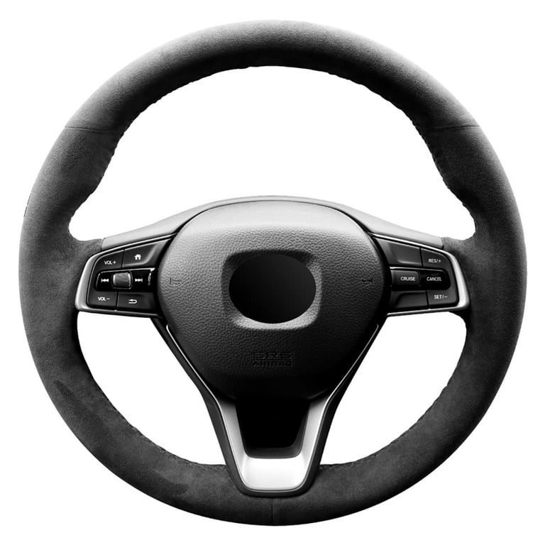 Dawot Car Steering Wheel Cover Customized Alcantara Car Steering Wheel Cover Alcantara Hand Stitched for Honda Insight Accord