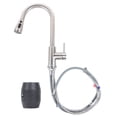 thumbnail image 1 of Dawot Sink Faucet, Pull Down Sprayer Brushed Nickel Kitchen Faucet Single Level Stainless Steel Kitchen Sink Faucets for RV, Dorm, Kitchen, 1 of 7
