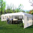 thumbnail image 1 of Dawot Topaz 10ft x 30ft White Outdoor Canopy, 5 Removable Sidewalls and Heavy Duty, 1 of 12