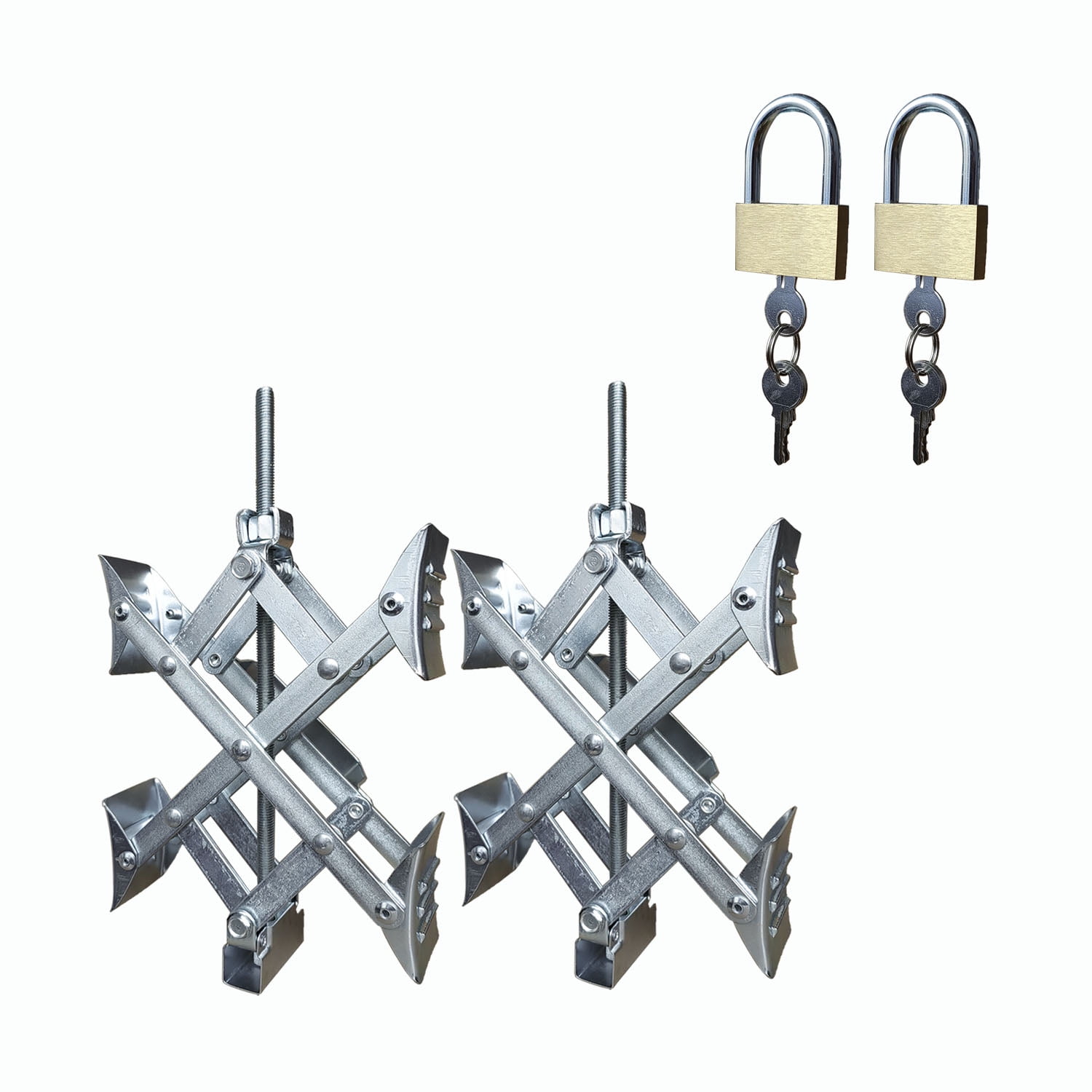 Dawot Wheel Stabilizer, RV Tire Stabilizers XShaped Wheel Chock