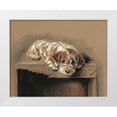 thumbnail image 1 of Dawson, Lucy 32x26 White Modern Wood Framed Museum Art Print Titled - Terrier, Baggage, 1 of 4