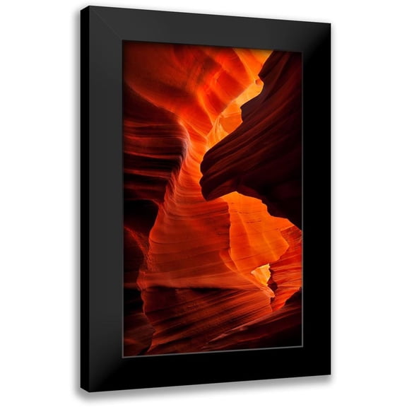 Dawson, Robert 10x14 Black Modern Framed Museum Art Print Titled - Enchantment Canyon II