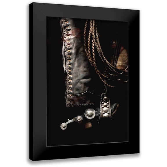 Dawson, Robert 11x14 Black Modern Framed Museum Art Print Titled - Shotgun Chaps