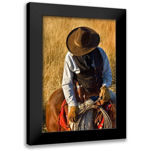 Dawson, Robert 11x14 Black Modern Framed Museum Art Print Titled - The Plains Drifter