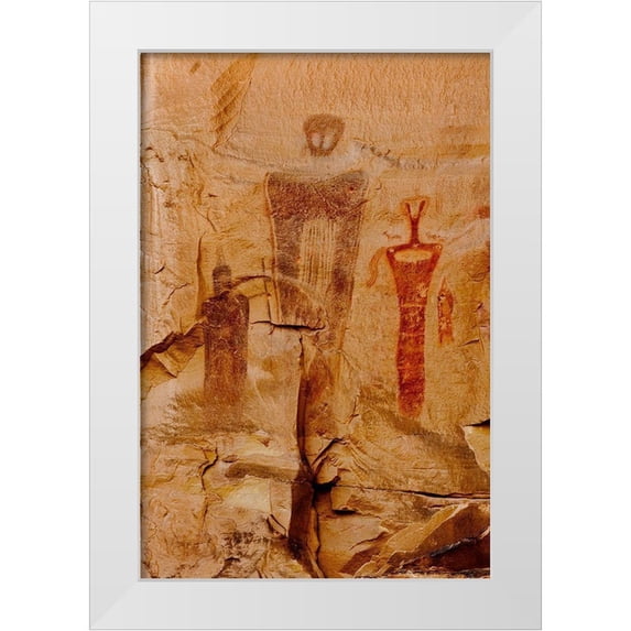 Dawson, Robert 11x14 White Modern Wood Framed Museum Art Print Titled - Shadow Dancers